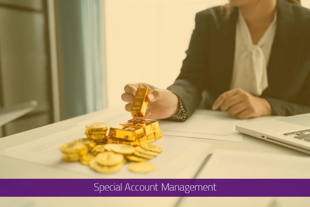 مدیریت حساب ویژه صندوق طلا فارکسر