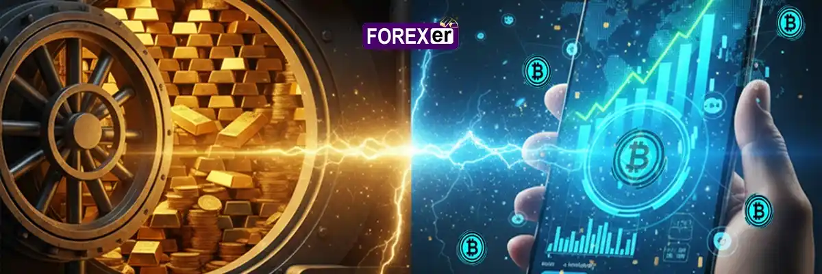 بازار کریپتو یا طلا